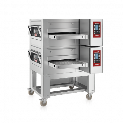 Zanolli Durchlauf Pizzaofen Bandbreite 50 Elektro 2 (Etagen)